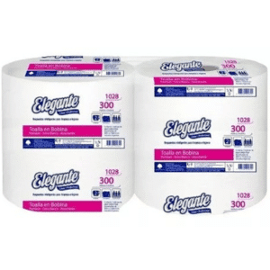 TOALLA EN ROLLO 300mt x 2 uni ELEGA -ELE-1028