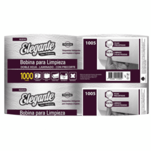 TOALLA EN BOBINA 500PAÑOS 24cm ELEG -ELE-1005